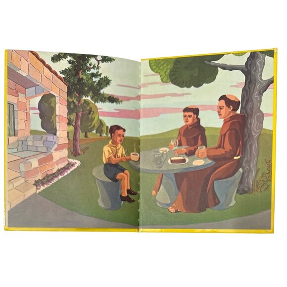 The Littlest Brother Sister M Joselma OSF Vtg 1955 Franciscan Harold Press Faith - Picture 8 of 10